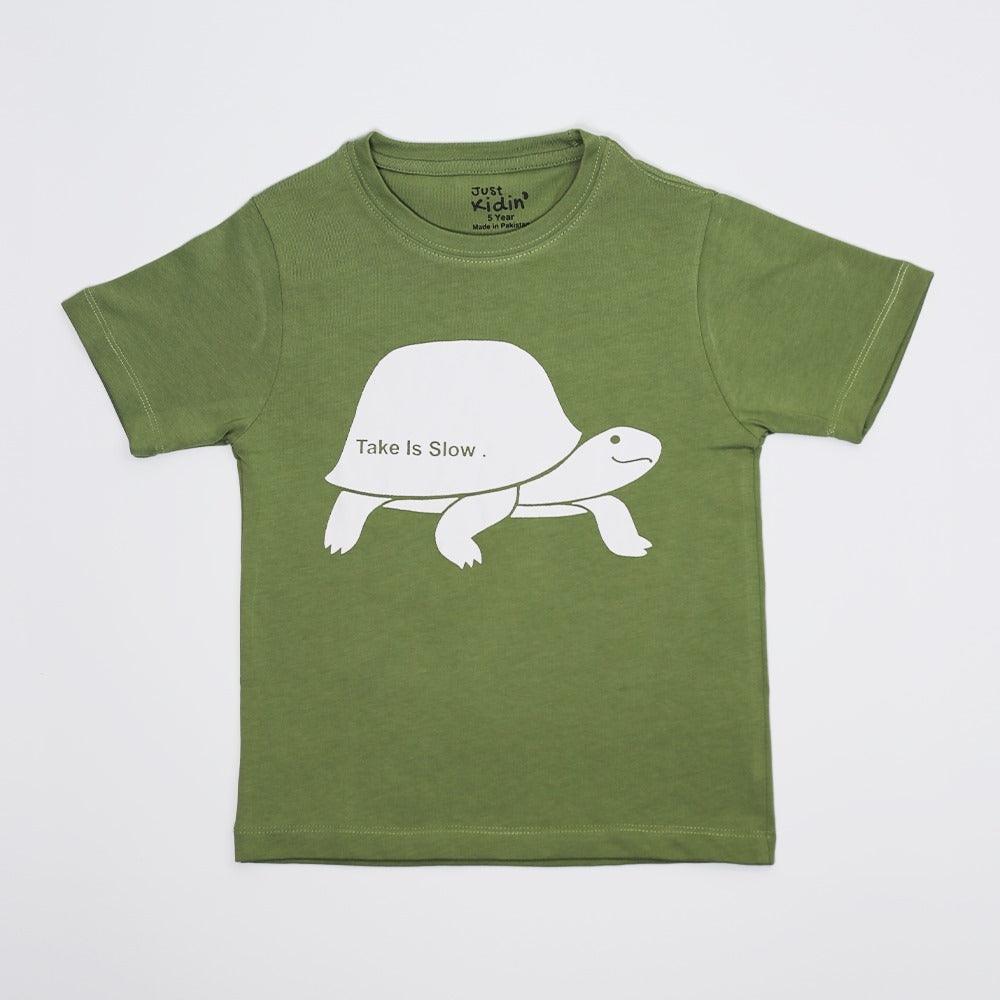 Take Is Slow Tee